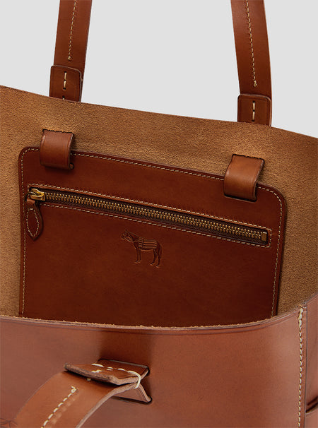Portia Leather Tote Bag
